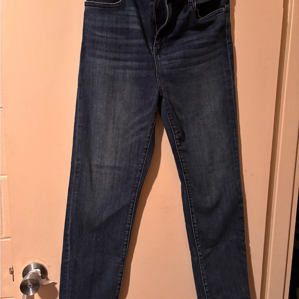 Liverpool Dark Blue Straight Leg Jeans